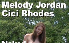 Edge Interactive Publishing: Melody Jordan &amp;amp; Cici Rhodes naked outdoor piss  