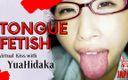 Japan Fetish Fusion: Virtual Tongue Kiss with Yua Hidaka
