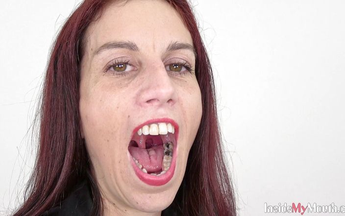 Inside My Mouth: Mouth fetish clip with ali bordeaux fullhd - Inside my mouth
