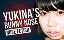 Japan Fetish Fusion: Yukina&amp;#039;s up-close Dripping Sneezes