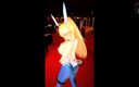 Velvixian: Sexy Girl in Bunny Suit Dance