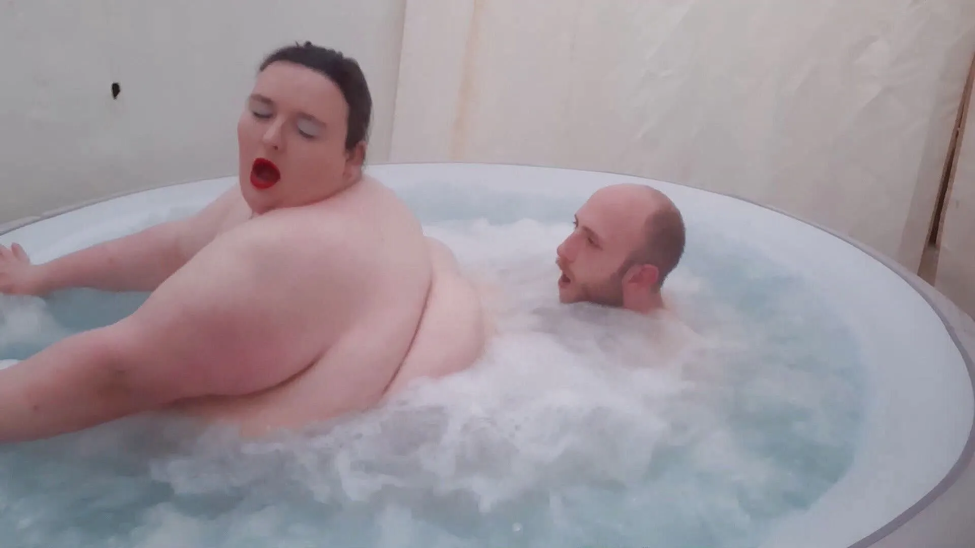 SSBBW BBW has sex in hot tub doggy by SSBBW Lady Brads Faphouse image