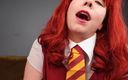 Deanna Deadly: Hermione kisses POV slytherin student POV kissing
