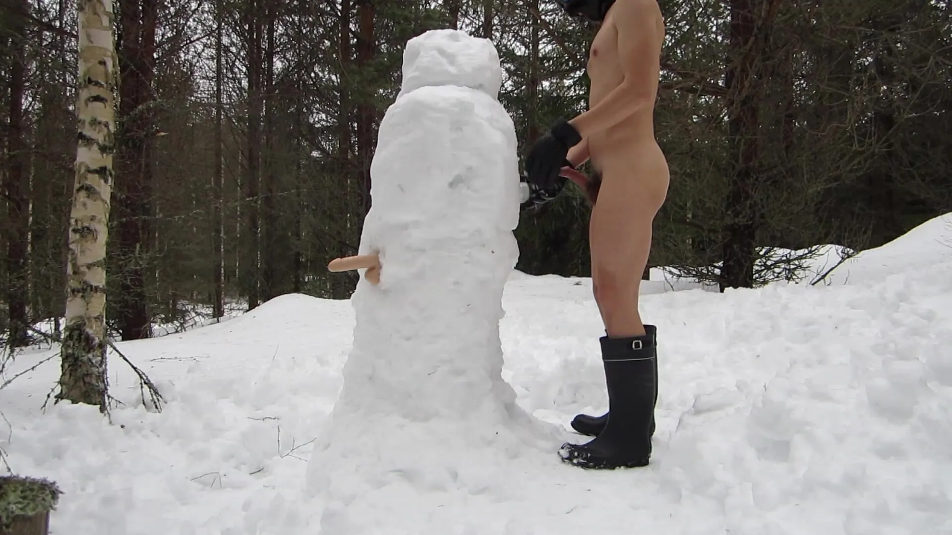snowman bottom amateur thresomme