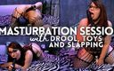 Slave Claire Bear: Masturbation Session - Drooling, Toys and Slapping