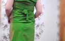 Ladyboy Kitty: Green Sexy Dress Cute Shemale Ladyboy Hot Body Sexy Dancer...