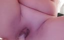 SexyAlbinaKiss: Rubbing pussy with dildo