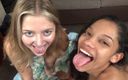 Video Wonderland Productions: Eden West and Jill Taylor cum kissing