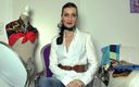 Lady Victoria Valente: Nicki Scarves Silk Scarves Worn as a Neckerchief