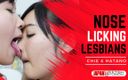 Japan Fetish Fusion: Intimate Nose-licking Lesbians: Forbidden Breath Play, Sensual Odor Exchange, and...