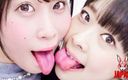 Japan Fetish Fusion: Wet, Wet, Long Tongue Dance with Miori Hara and Momona...