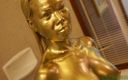 Cocoa Soft: This is the 4th in the world metallic body painting series