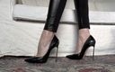 Lady Victoria Valente: Watch My High Heels with Metal Heels From the Worm...
