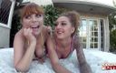 Penny Pax: Kendra Cole &amp;amp; Penny Pax MILF outdoor lesbian pussy pleasure