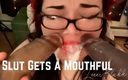 Lexxi Blakk: Slut gets a mouthful