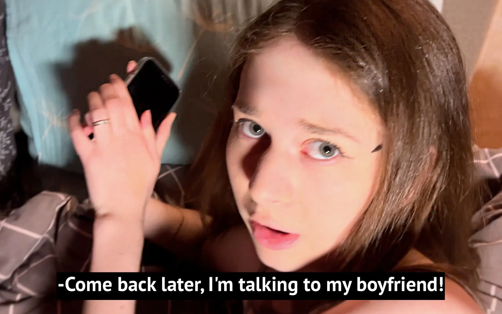 Im talking to my boyfriend right now, I remember I promised you sex by Anna Sibster Faphouse picture