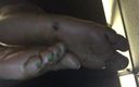 Baby Soles: My Hot Ebony Feet Close up
