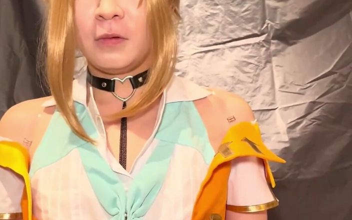 Tsuki Miko: Ryza Cosplayer Get Horny While Shooting a Movie