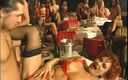 MMV films - The Original: Black and white swingers orgy party in the restaurant