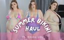 Emma Lilly clips: BBW bikini try on