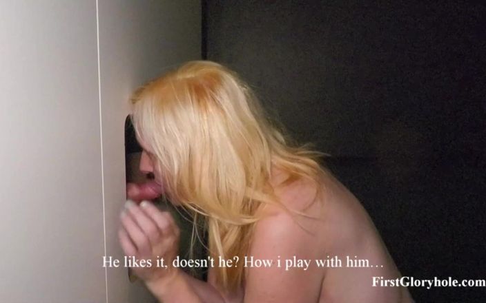 First Gloryhole: Mature Woman Lena - Her First Gloryhole Part Number 4
