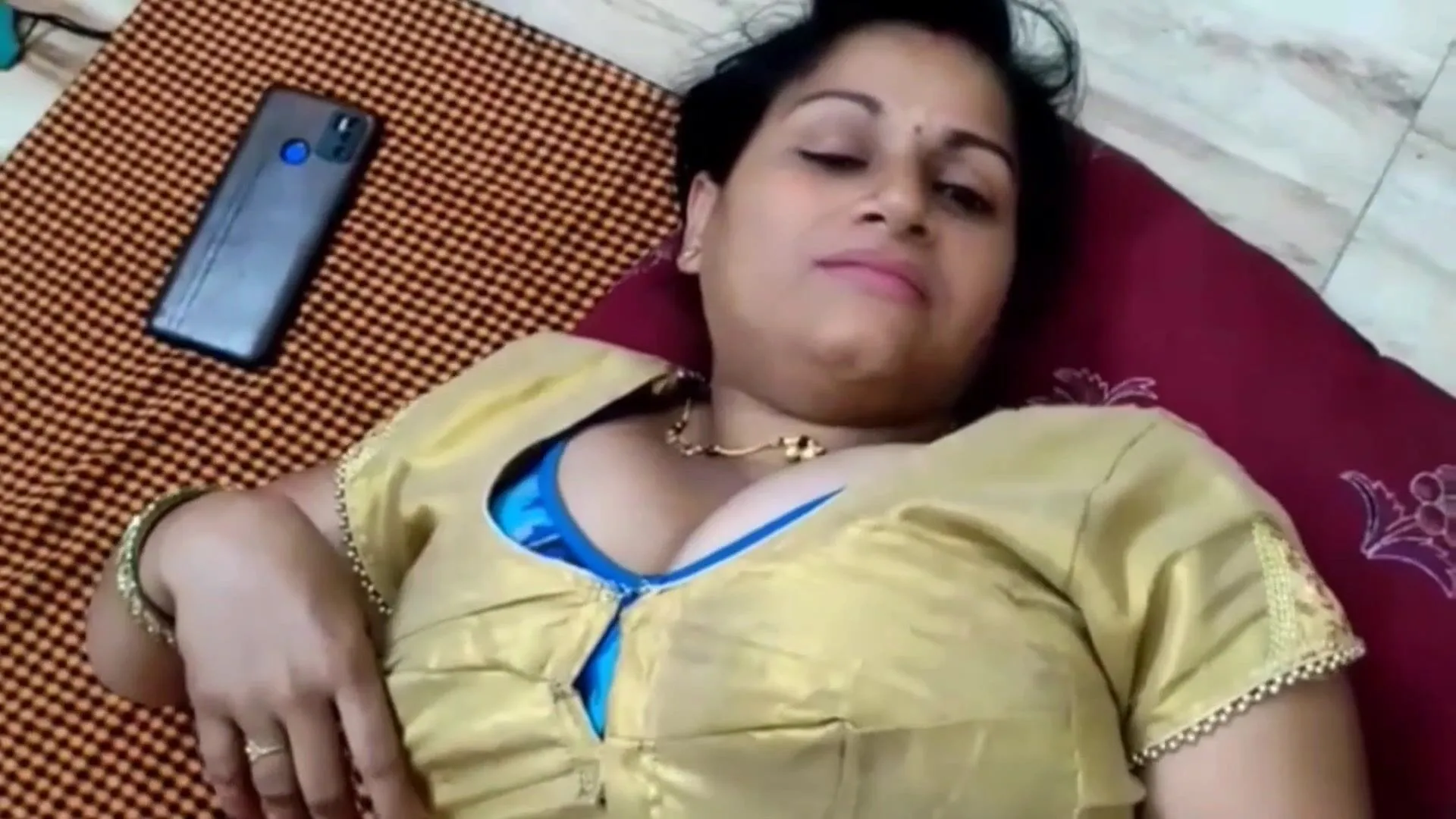 Indian aunty Red saree with boyfriend sex enjoy by Your fantasy Faphouse
