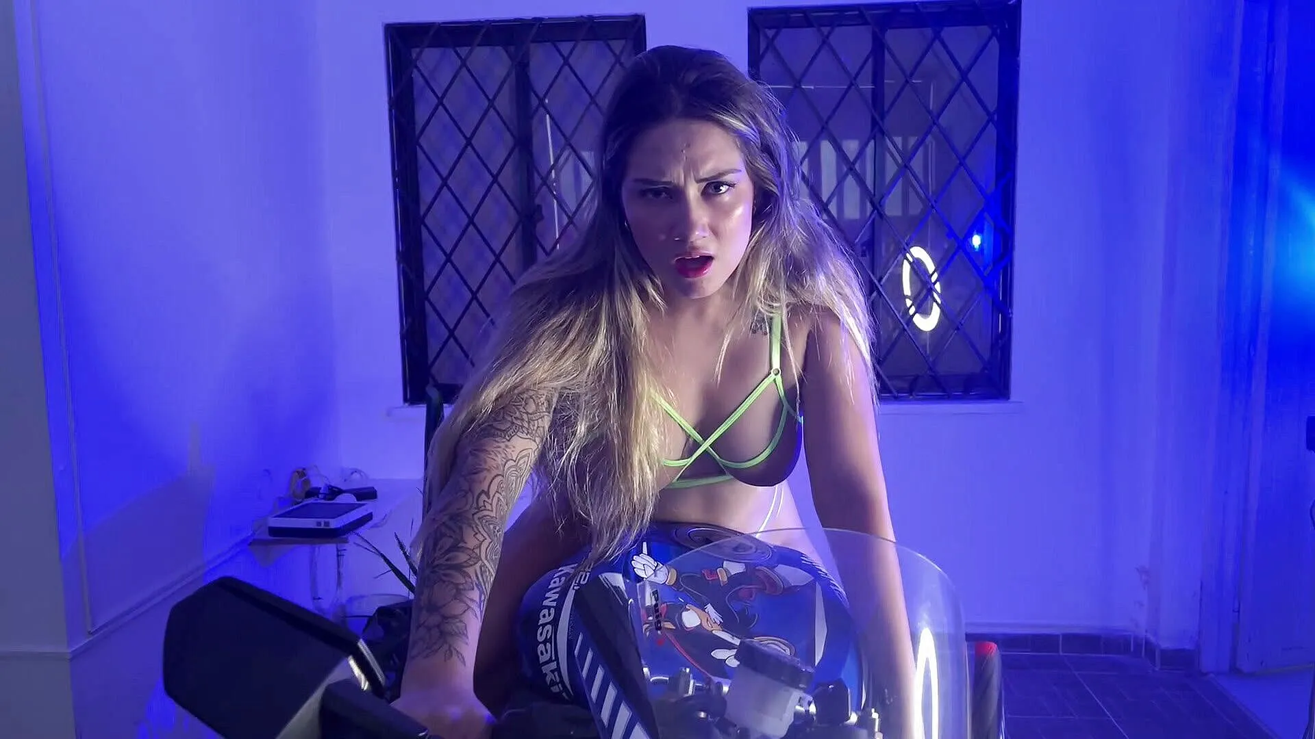 Motorcycle lover part 2 by Sara Blonde Faphouse