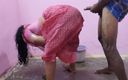 Baby long: Aunty is cleaning the floor when a young boy has...