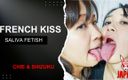 Japan Fetish Fusion: Seductive Saliva Cascade - 48 Sensuous Lesbian French Kiss Techniques: Drenched in...
