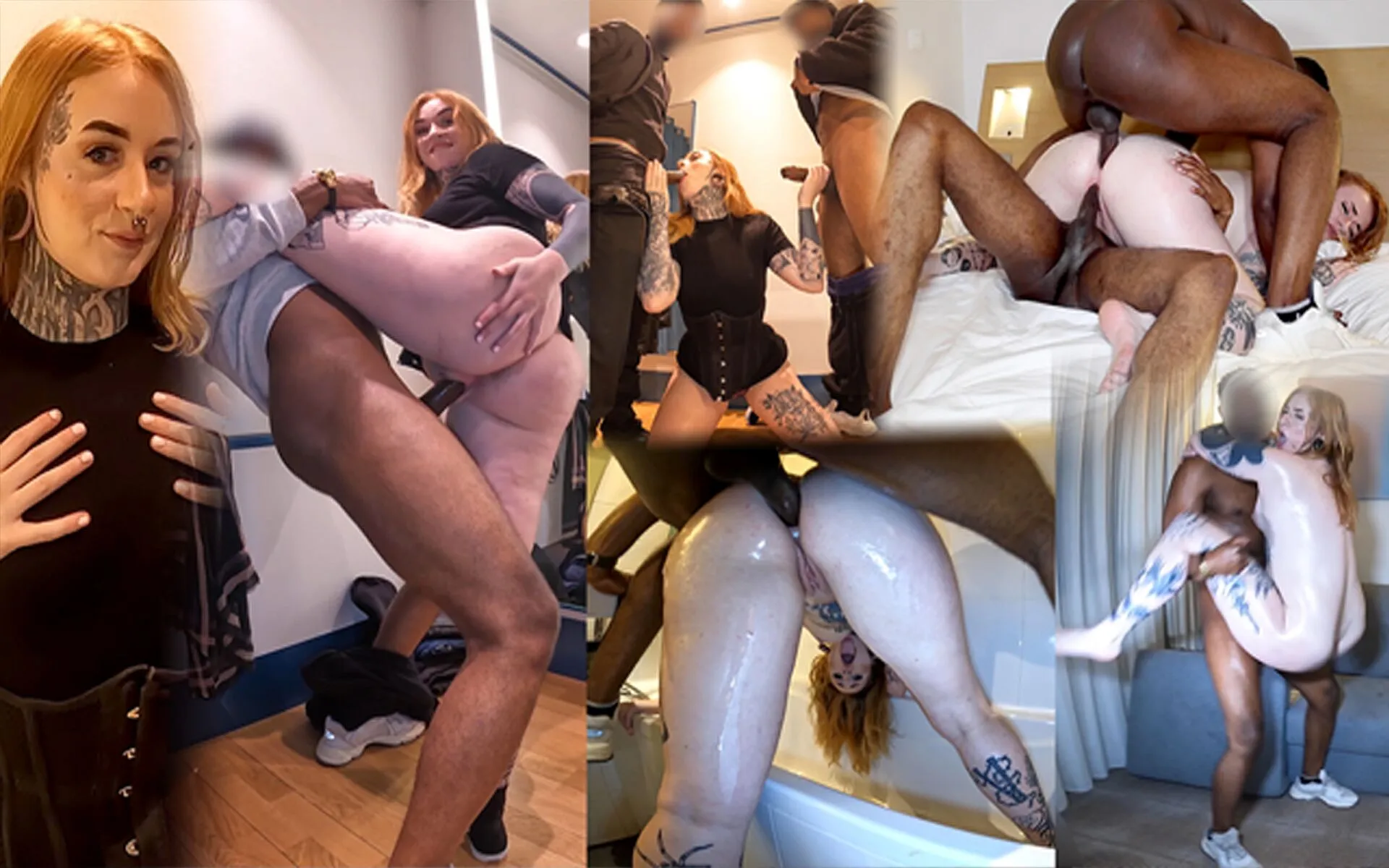 Big Ass British Student Gets Anal Fucked Hard in Fitting Room and Hotel Corridor by 2 Strangers!!! by Reels plans Faphouse pic image