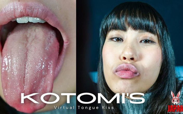 Japan Fetish Fusion: Virtual Tongue Kiss with Kotomi Shinomaki